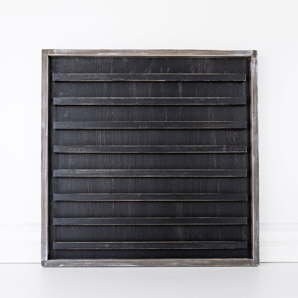 Dwella Decor 24x24 Black Letterboard