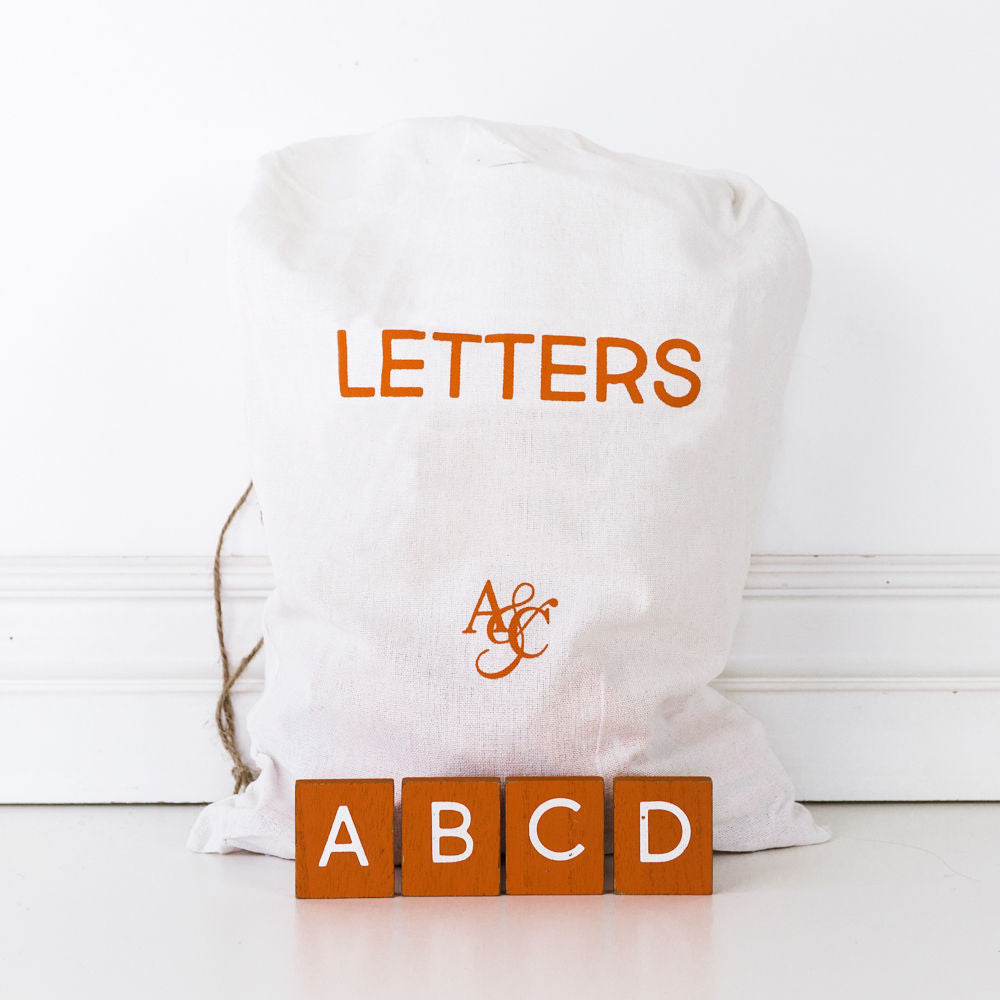 Dwella Decor Pumpkin Letter Board Set