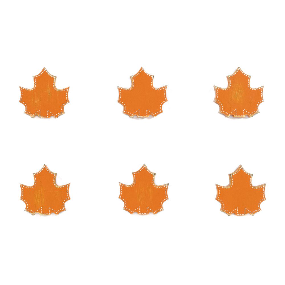 Maple Leaf Wood Shapes - Autumn Harvest Collection