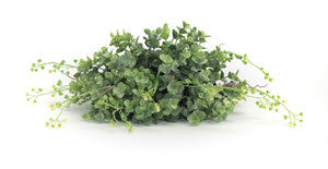 10" Boxwood Half Orb Faux Plant
