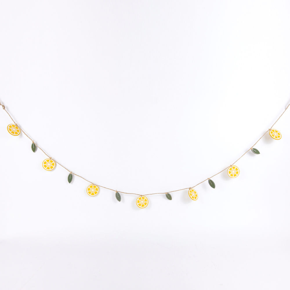 Dwella Decor Lemon Wood Garland