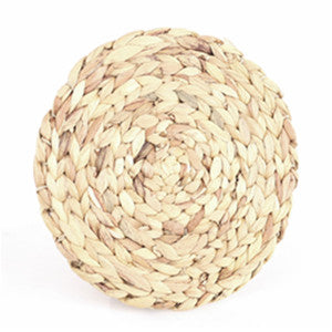 Water Hyacinth Round Placemat Charger