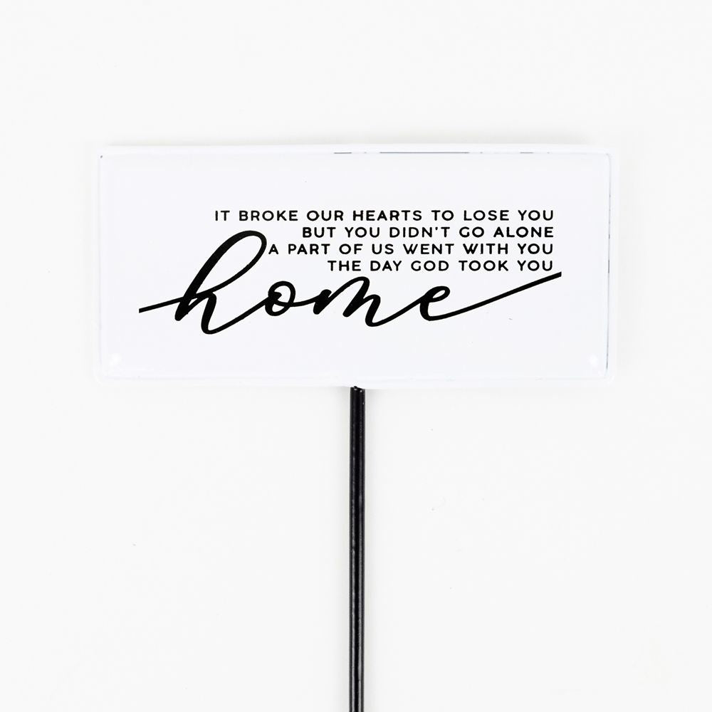 HOME Word Block Sign | Black & White Decor