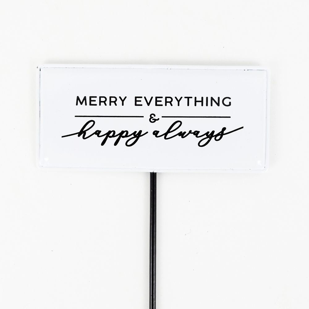 Dwella Decor HAPPY Enamel Pick