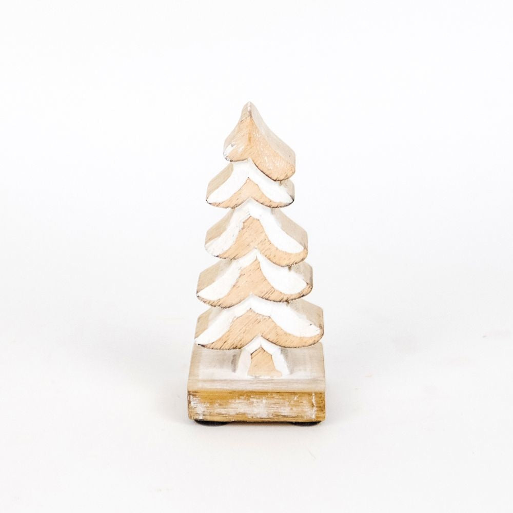 Mango Wood Tree Cutout on Stand