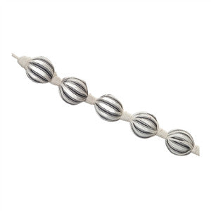 Striped Fabric Garland - 5.5 Feet