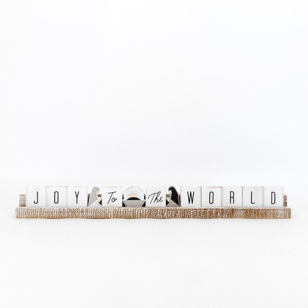 Joy World Wood Ledgie Kit - Mid Century Christmas Collection