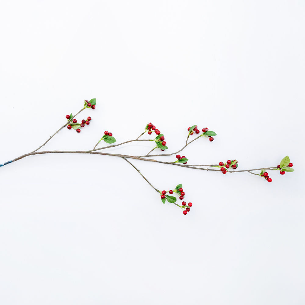 58" Faux Berry Spray in Red and Green