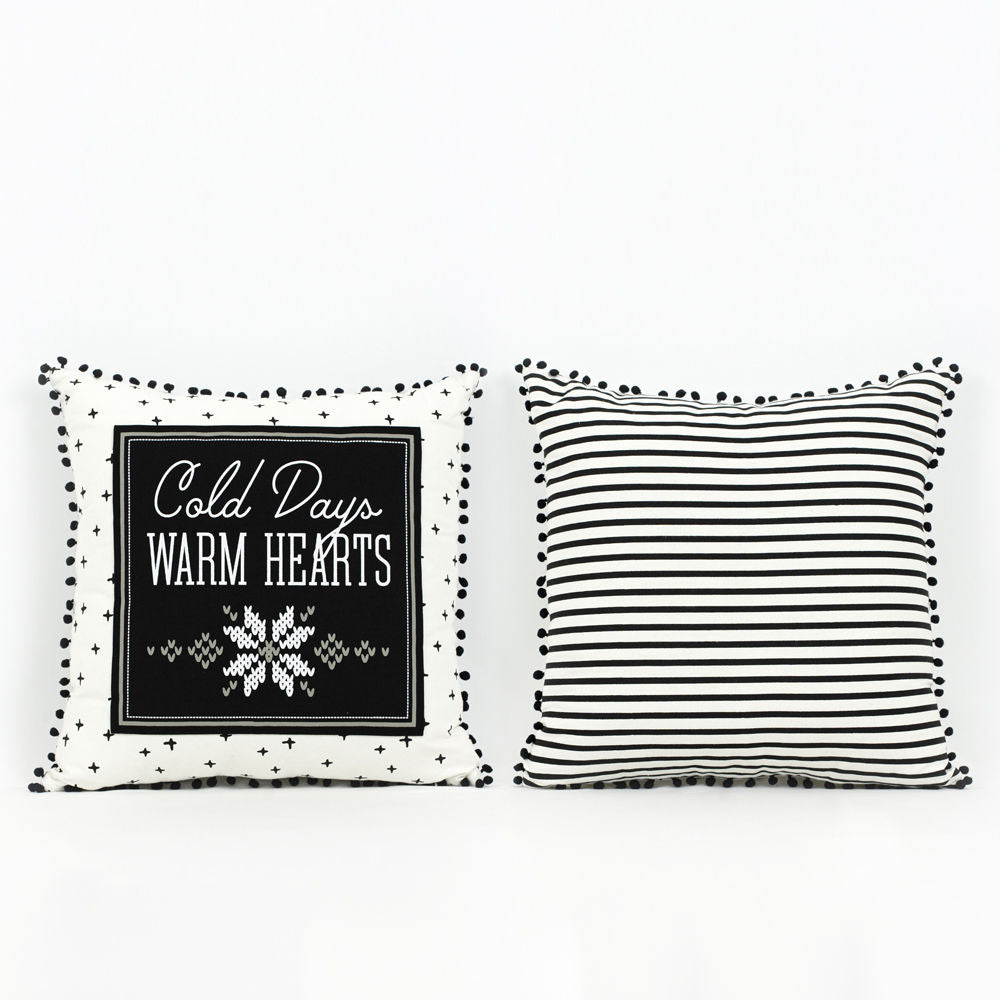 Dwella Decor Reversible Christmas Linen Pillow