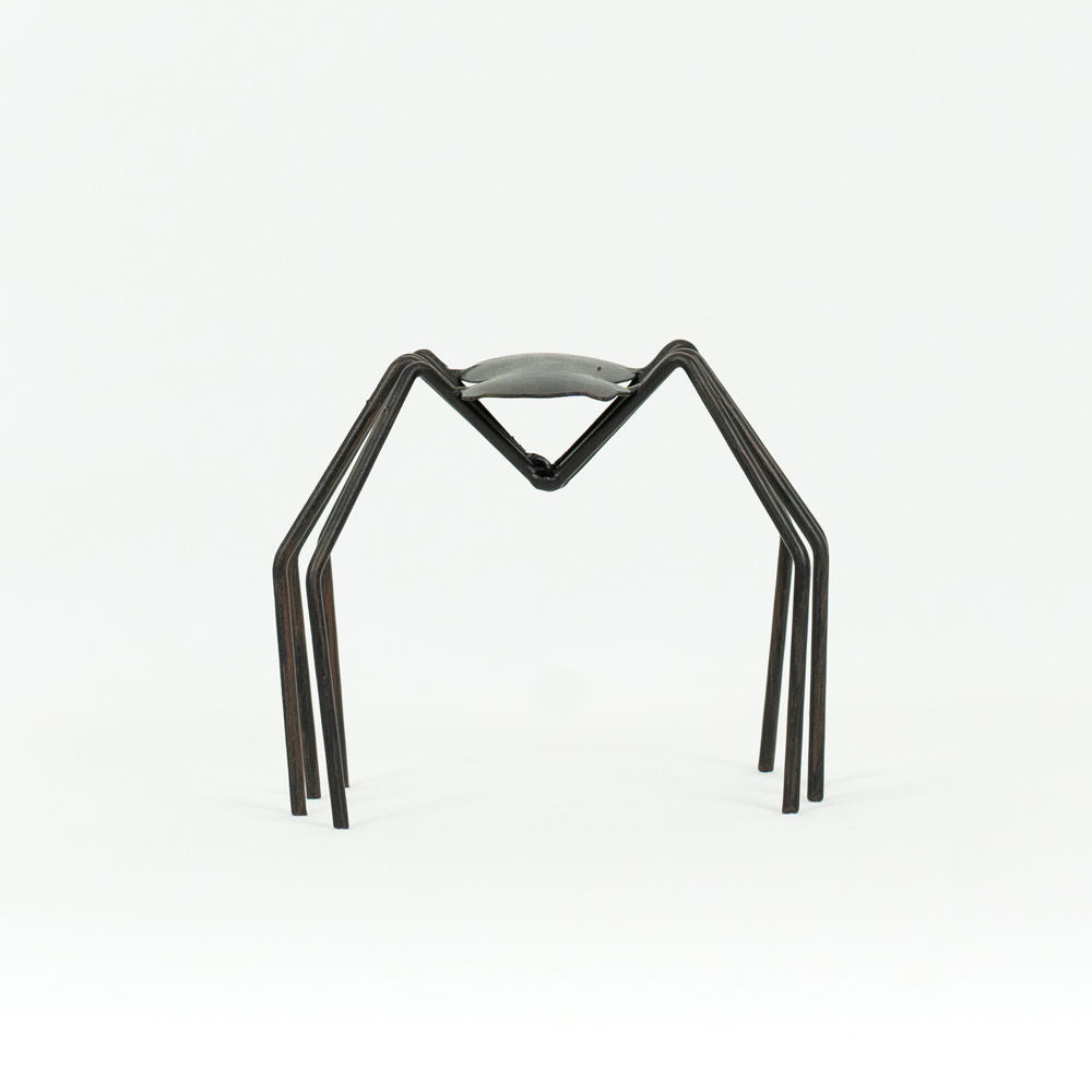 Black Metal Spider Decoration