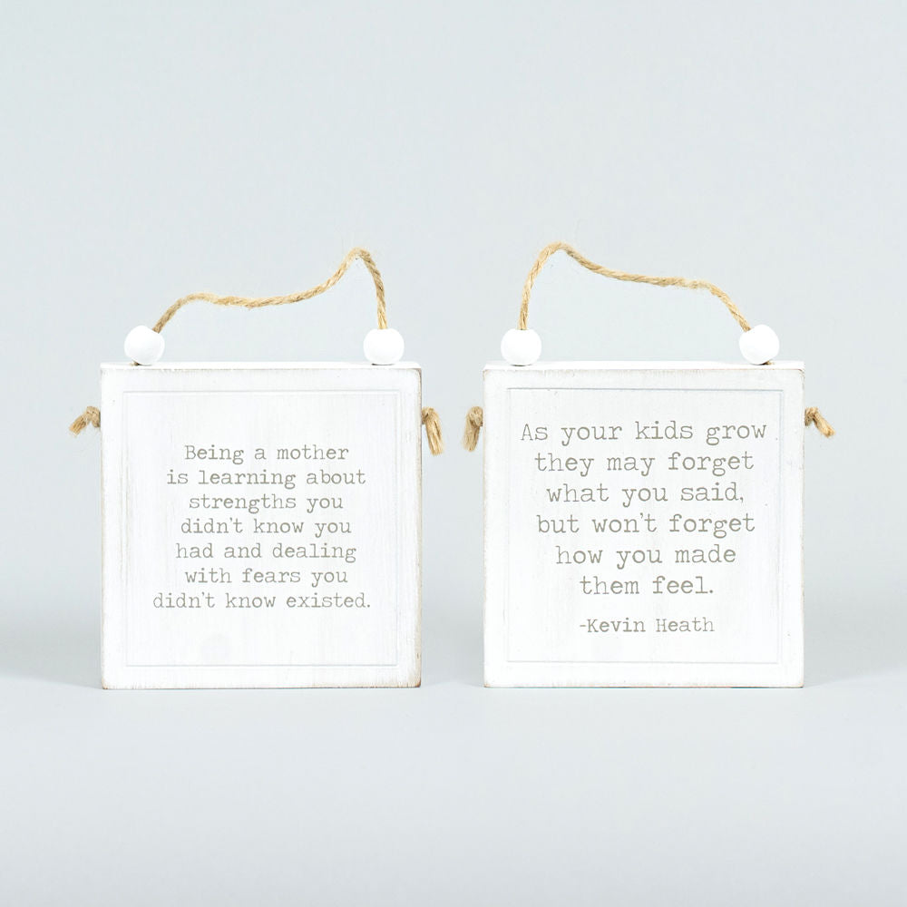 4x4 Reversible Mother Wood Sign