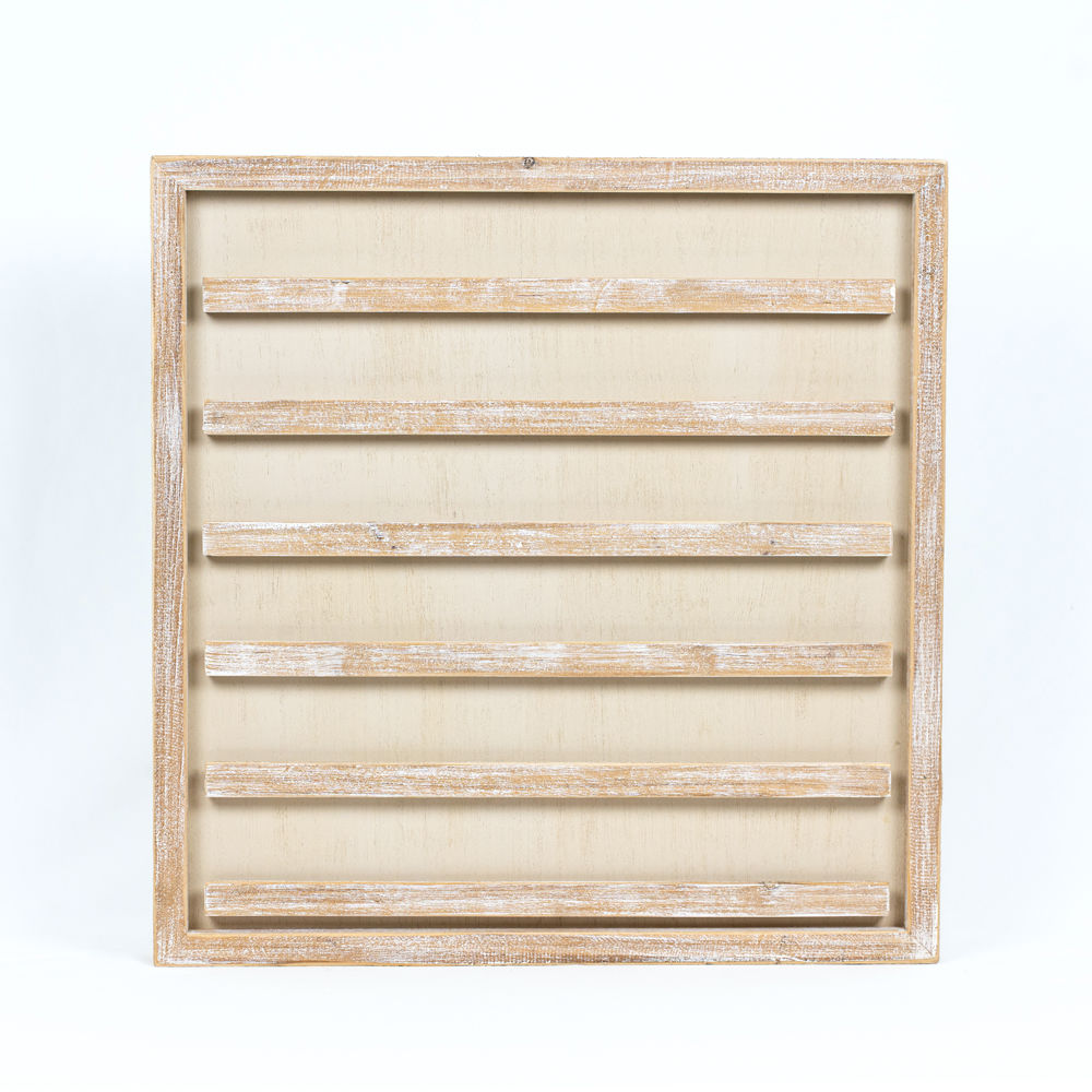 Dwella Decor 18x19 Letterboard Sign in Natural and Grey