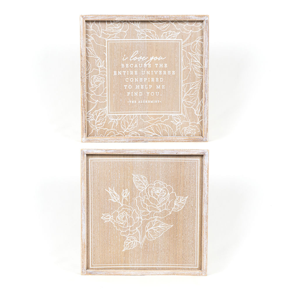 14" Reversible Wood Frame Sign - FIND Quote