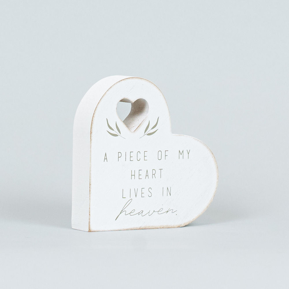 Forever In Our Hearts Memorial Wood Block