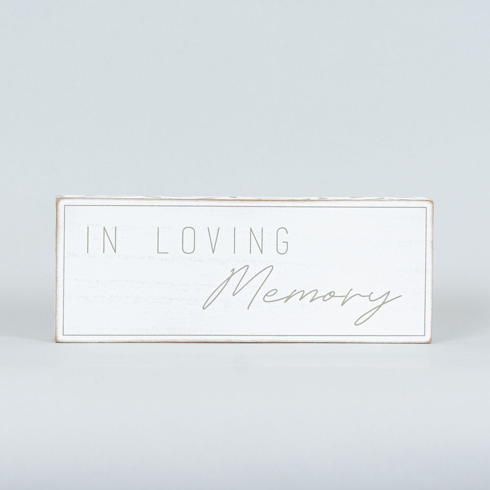 Memory Wood Brick - Forever In Our Hearts Collection