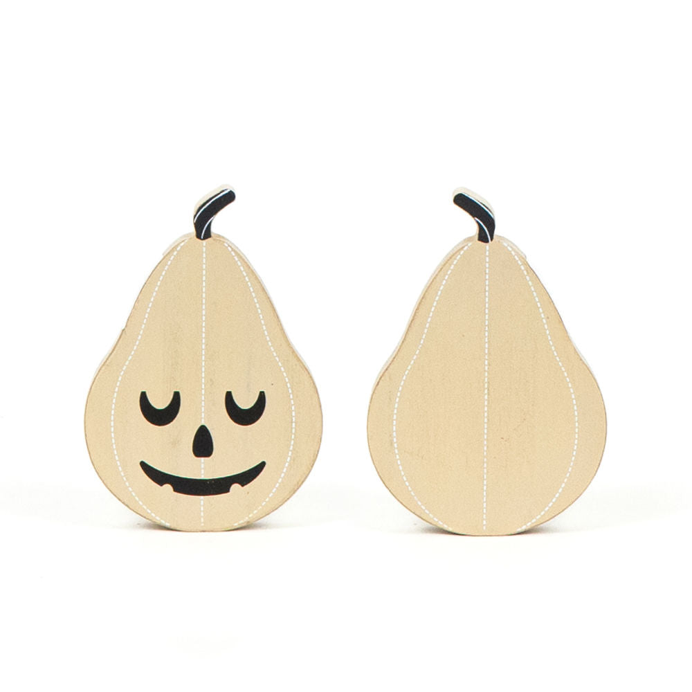 4x6 Reversible Wood Pumpkin Decor