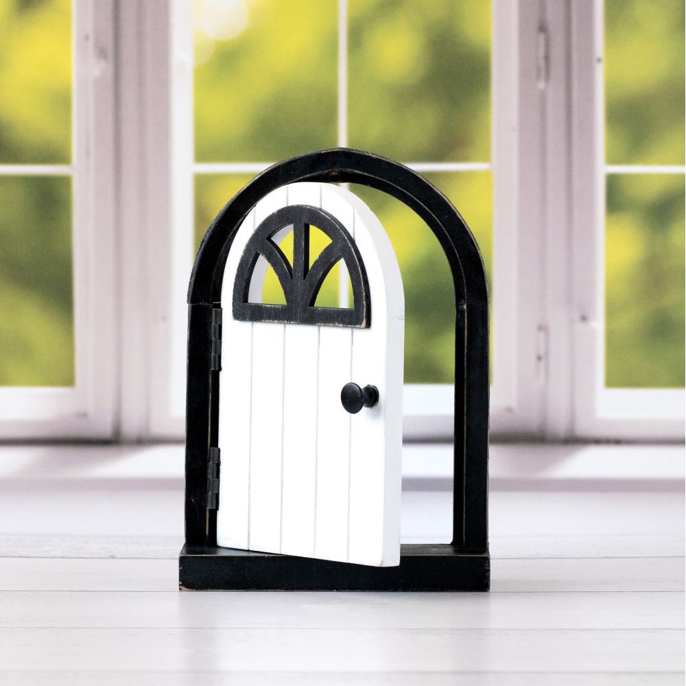 5x7 Fairy Door Wood Frame with Shelf