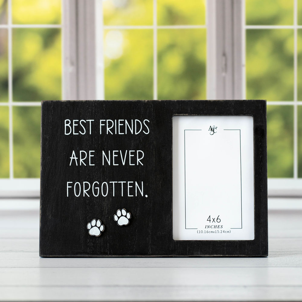 Friend Wood Photo Frame - Black & White