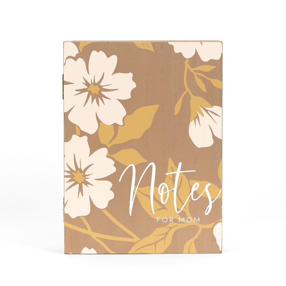 Notes Mom Multicolor Wooden Box