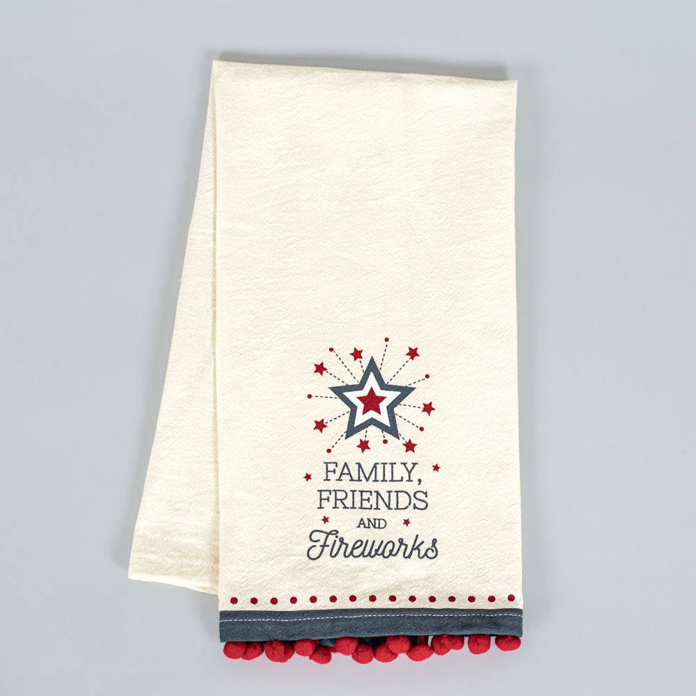 Fireworks Dish Towel - Family & Friends Collection