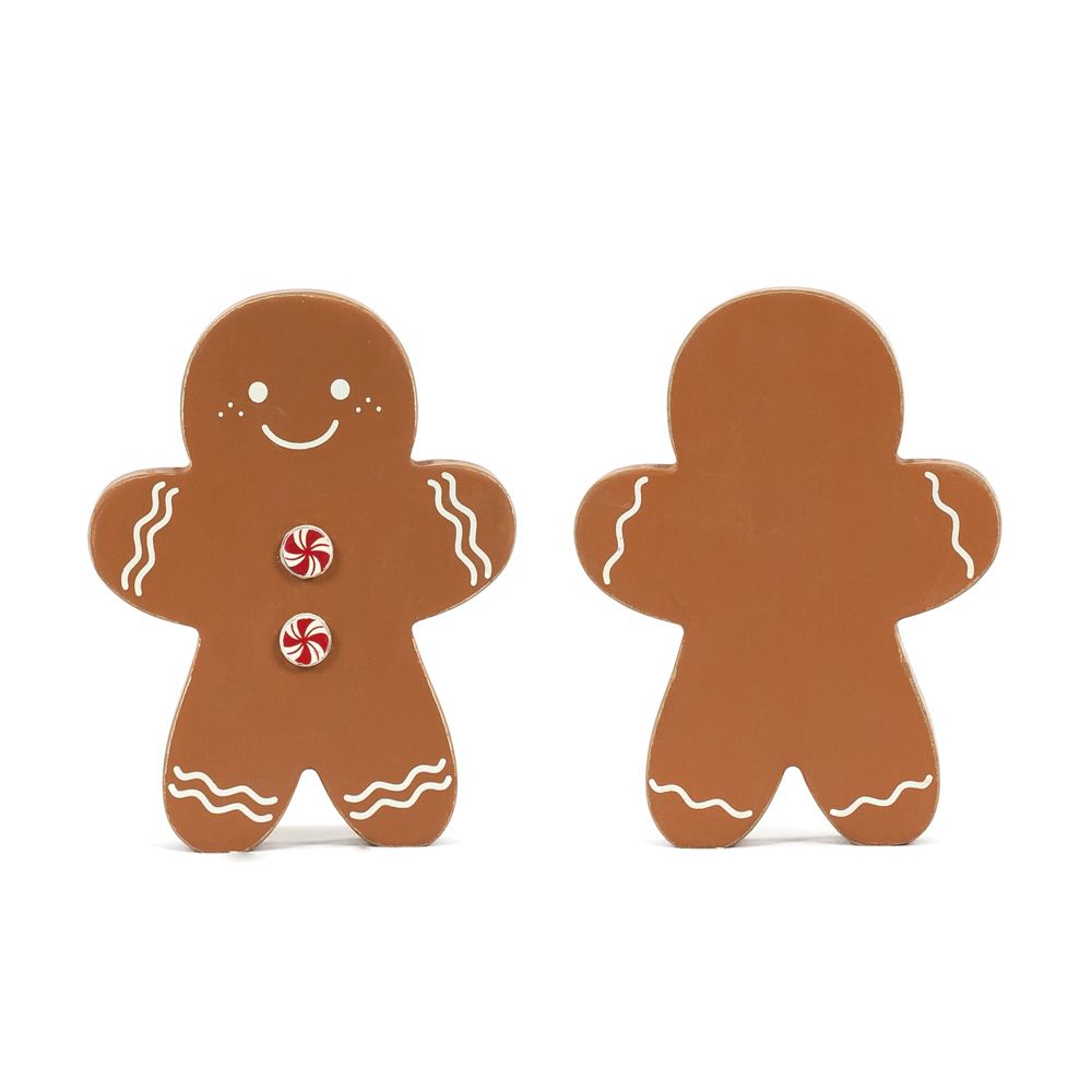 4x5x1 Boy Gingerbread Chunky Wood Shape