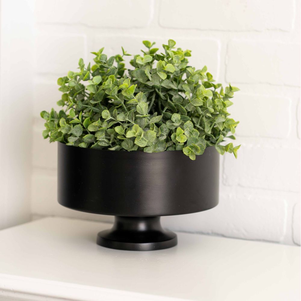 Sundara Black Iron Fruit Bowl