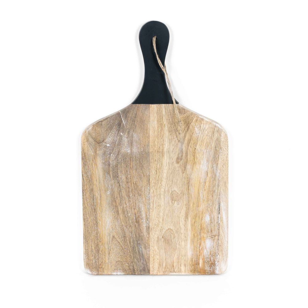 Mango Wood Chopping Board with Handle - Sundara Collection