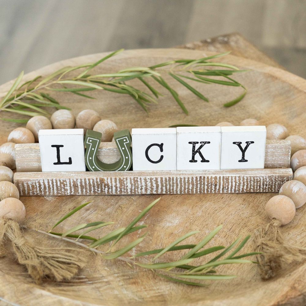 Lucky Multicolor Wood Ledgie Kit