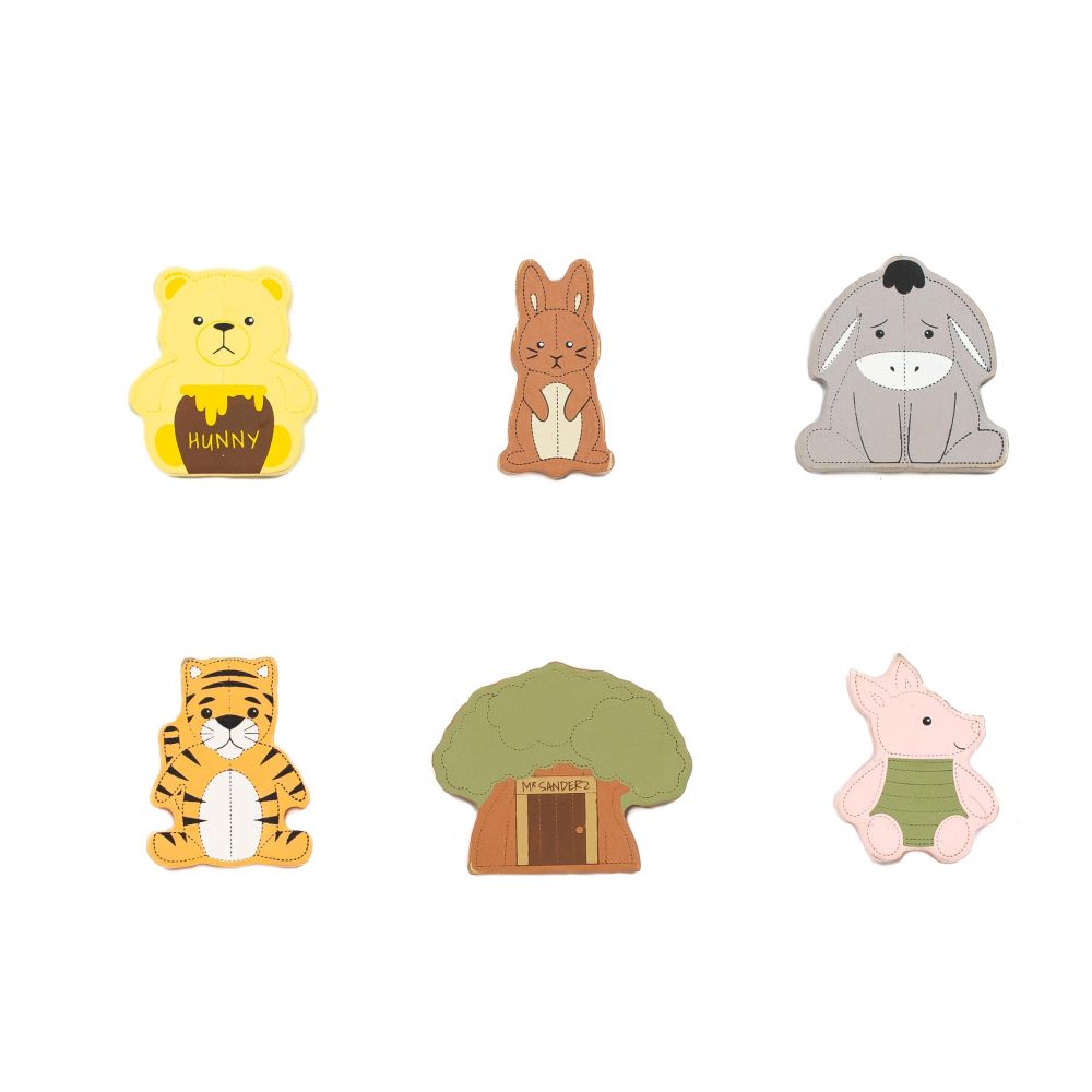 Woodland Story Book Wood Shapes Set of 6