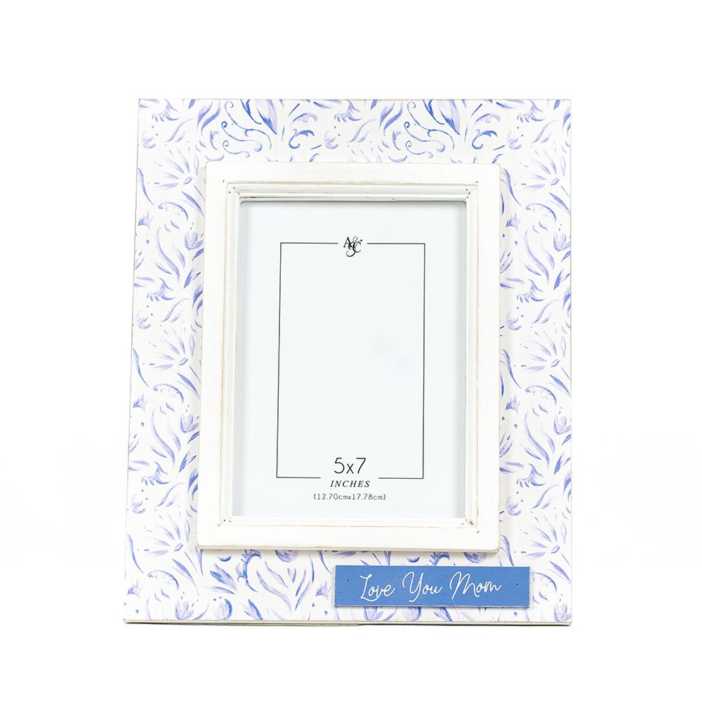 Dwella Decor Love You Mom Wooden Photo Frame