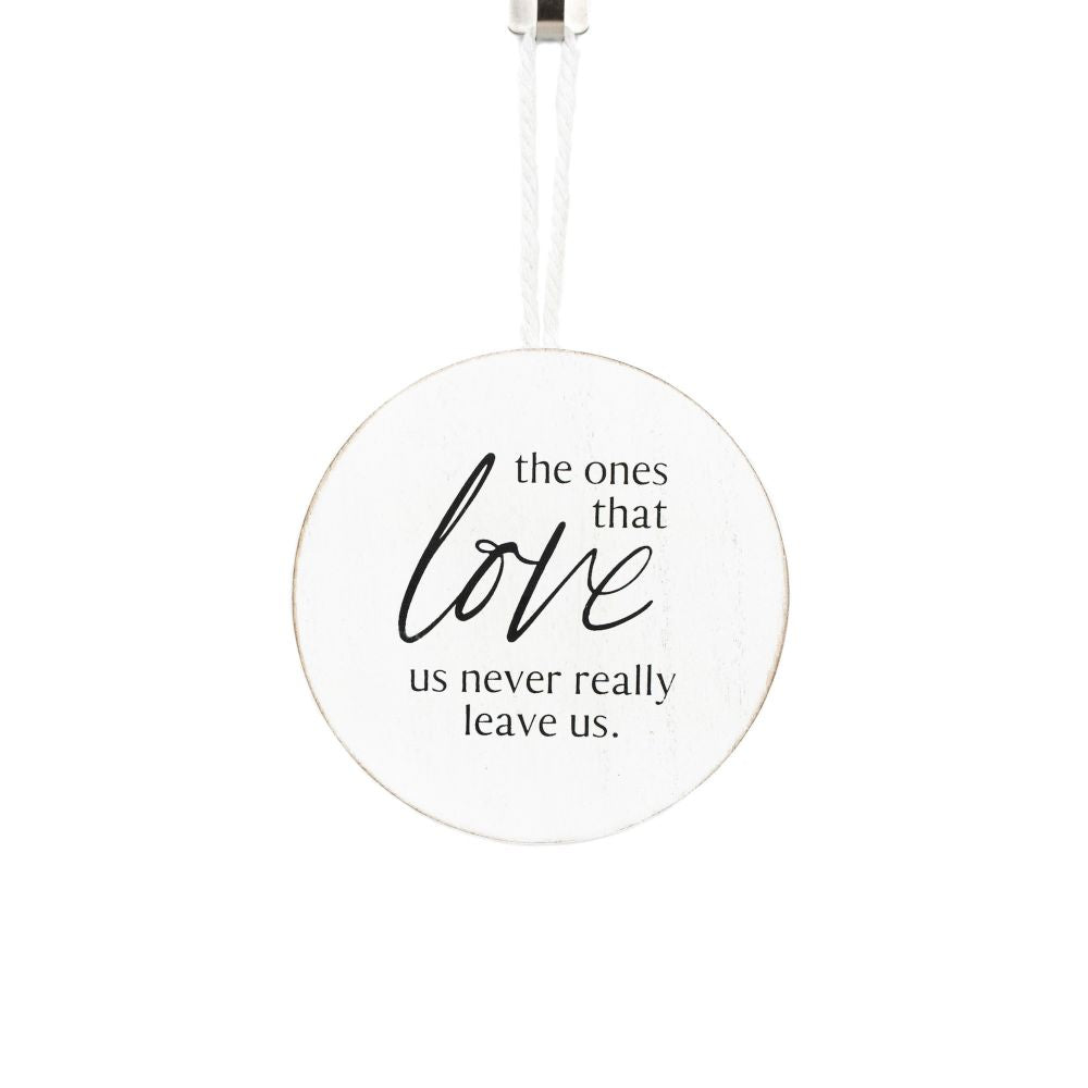 Remember When Wood Memorial Ornament