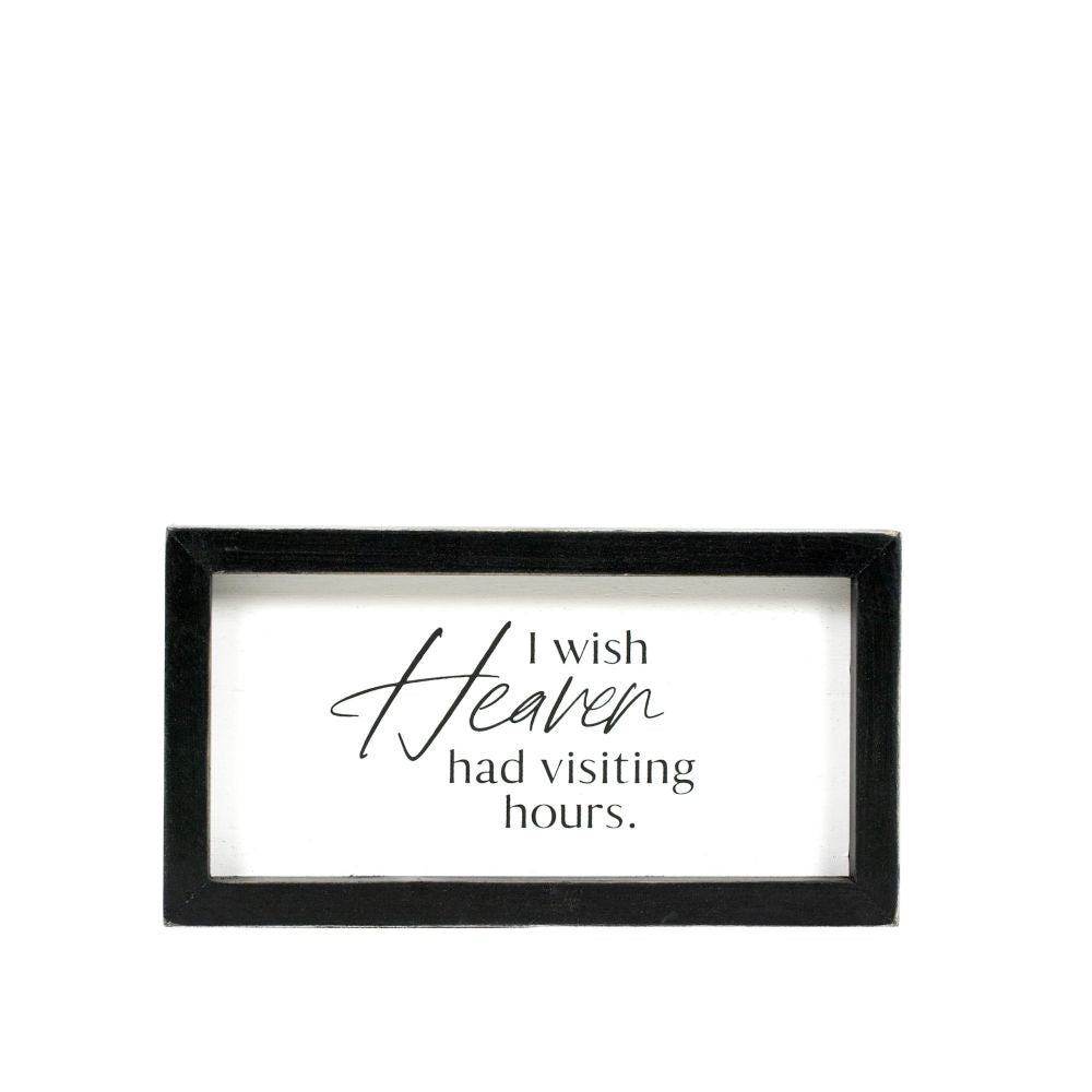 Heaven Wood Frame Sign - Remember When Collection