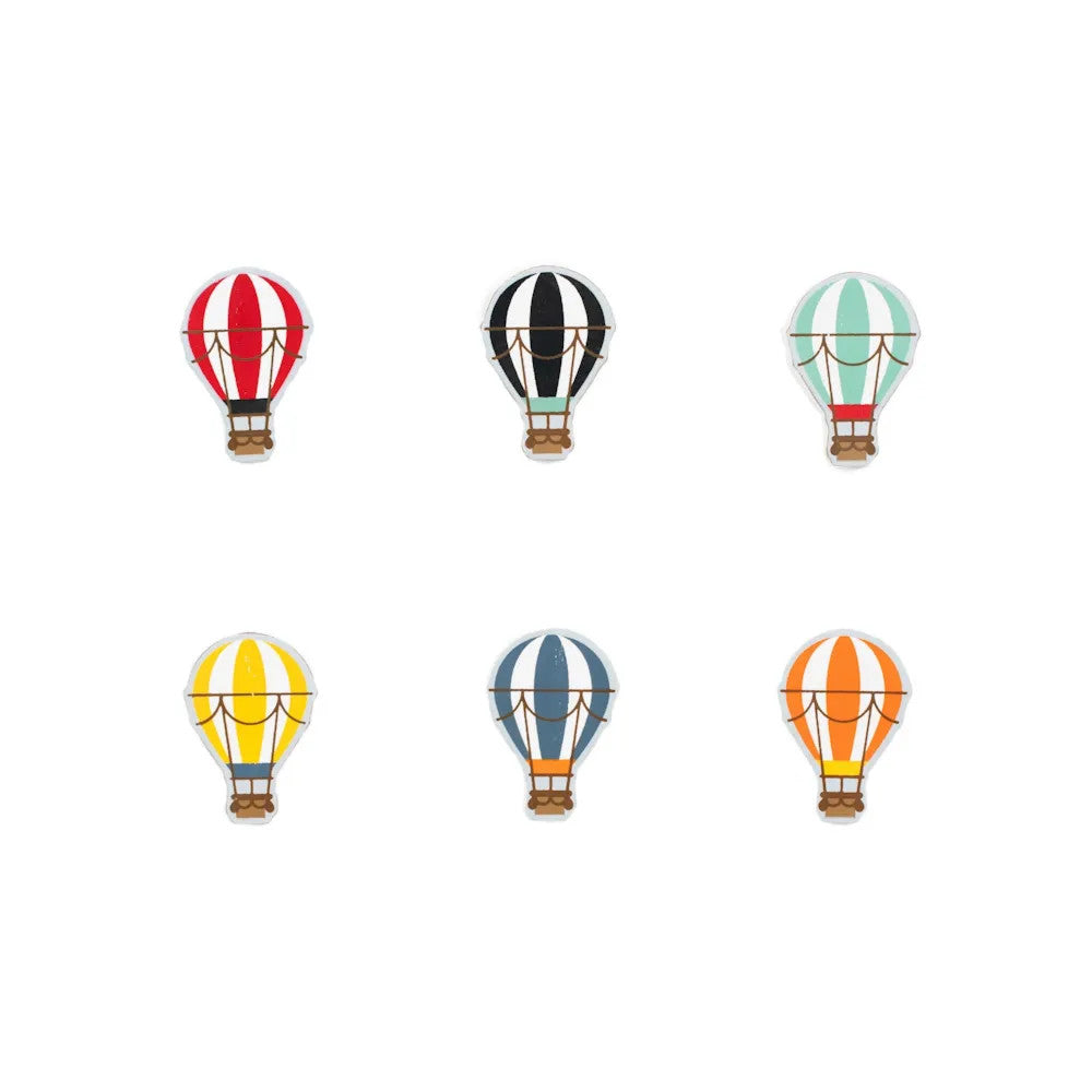 Balloon Wood Shapes for Letterboards - Set of 6