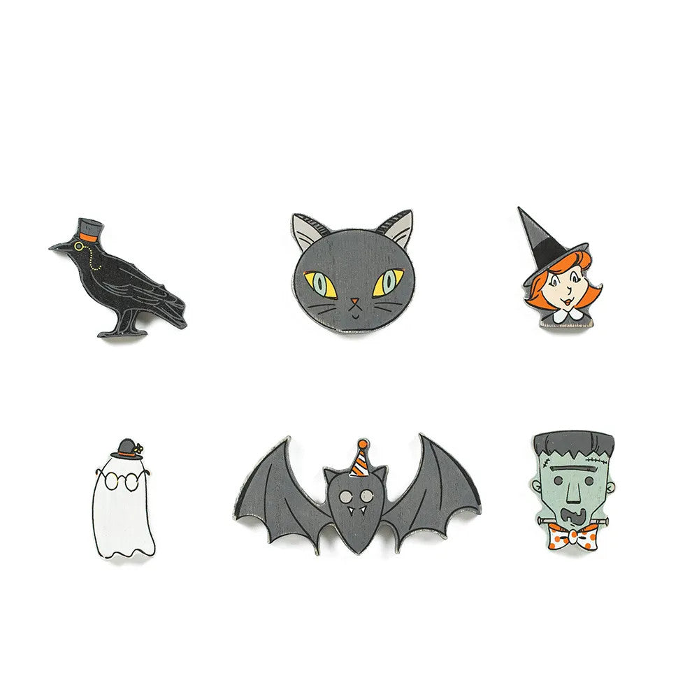 Sweet & Spooky Wood Shape Set