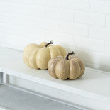 5.5" & 6.25" Foam Pumpkins - Set of 2