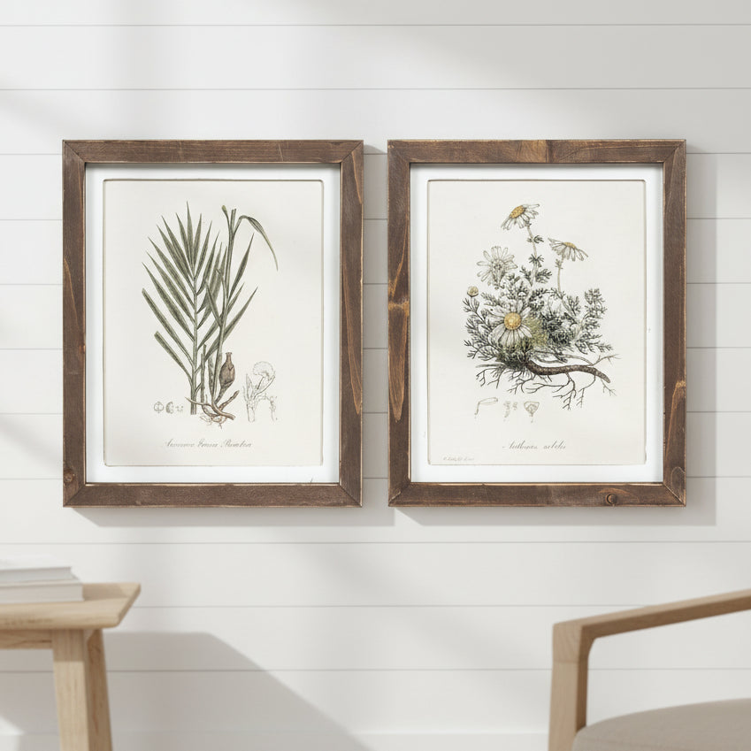 11x13 Reversible Wood Frame Sign - Bouquet