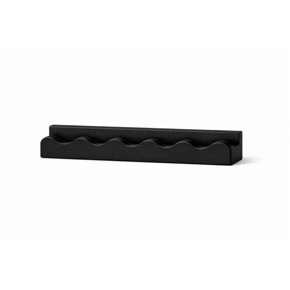 Wavy Ledgie-Black Letterboard Collection 12"