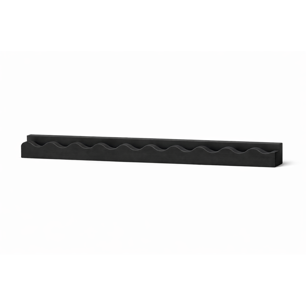 Wavy Ledgie-Black Letterboard Collection 20"