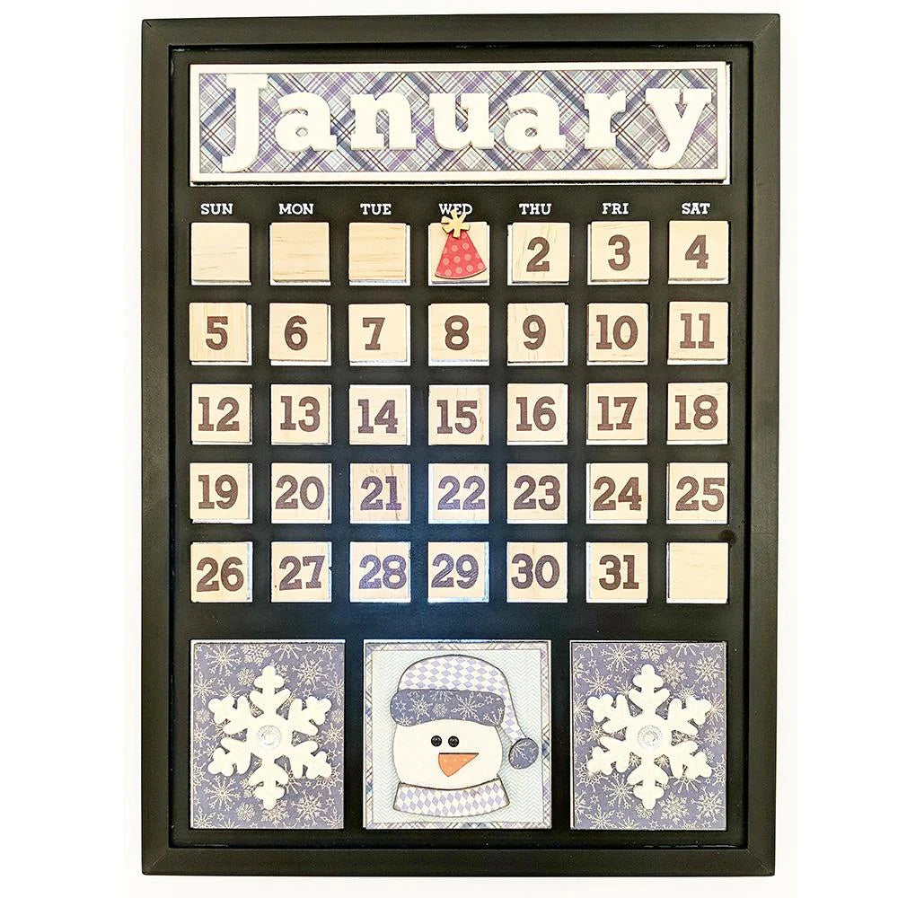 Magnetic Calendar-January
