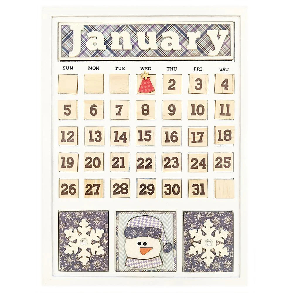 Magnetic Calendar-January