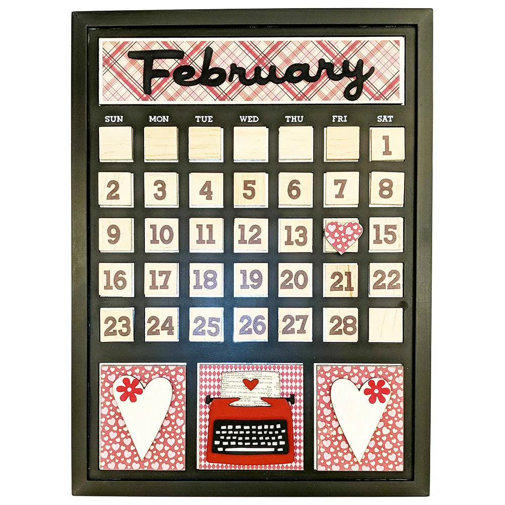 Magnetic Calendar February