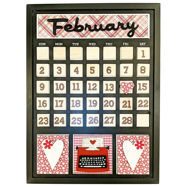Magnetic Calendar February