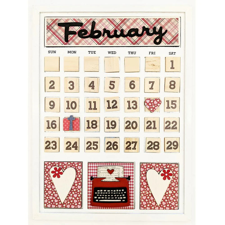 Magnetic Calendar February
