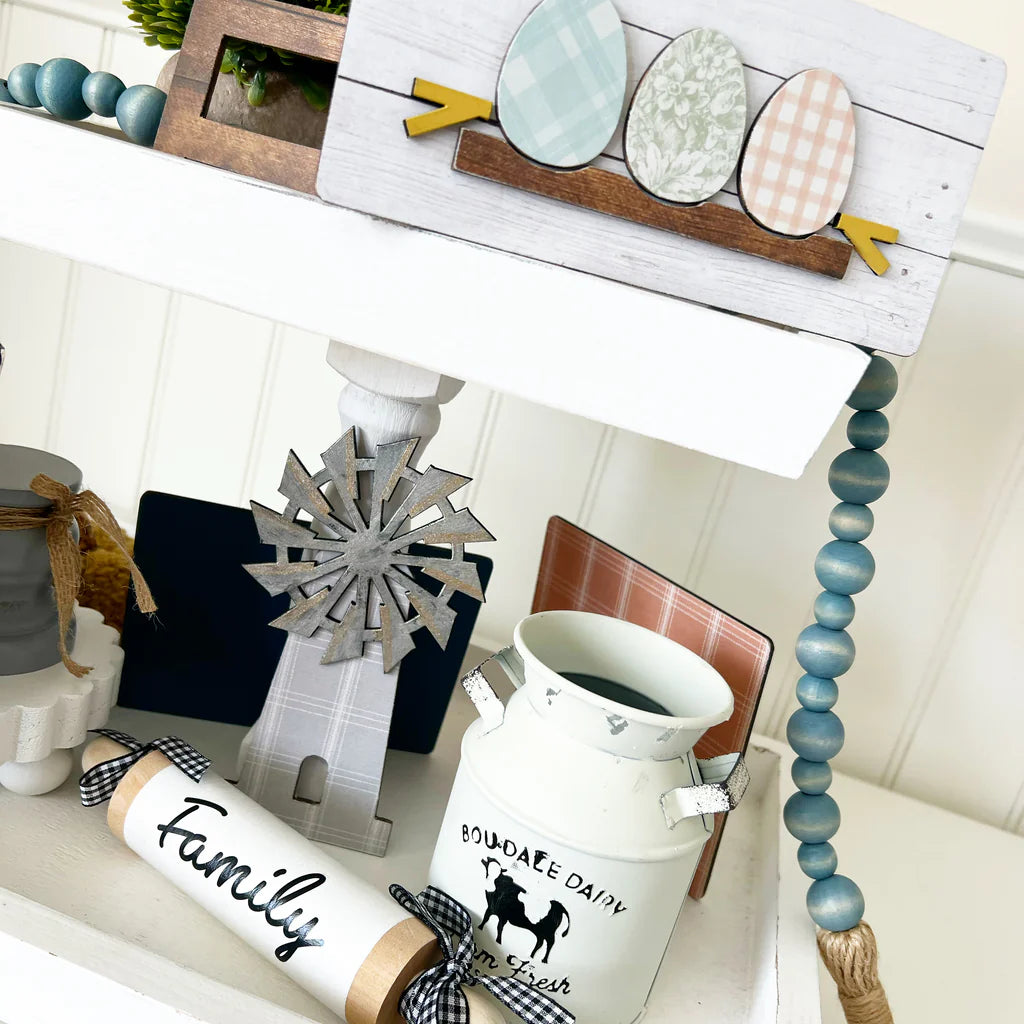 Tiered Tray Set - Farm Fresh