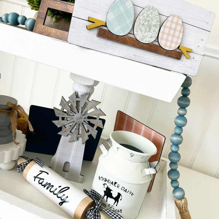 Tiered Tray Set - Farm Fresh