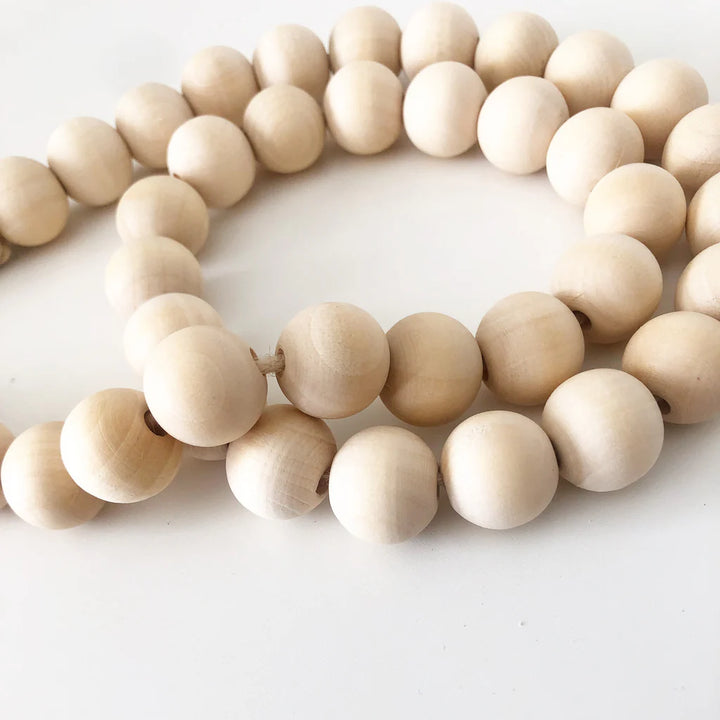 Wood Beads - Natural