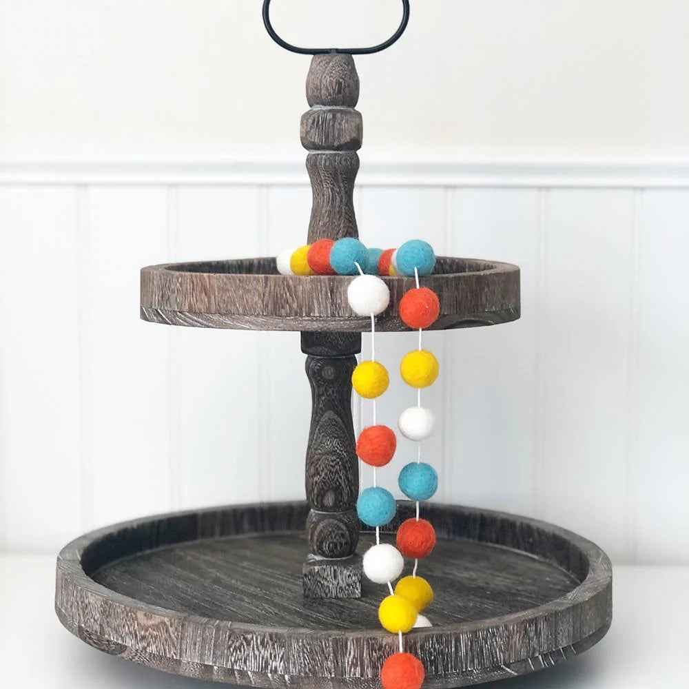 Felt Balls Garland - Summer