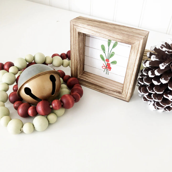 Wood Beads - Sea Foam