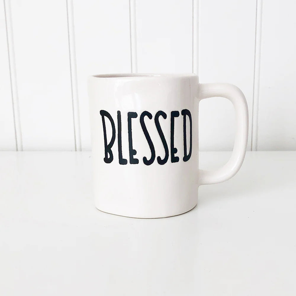 Ceramic Mug - BLESSED