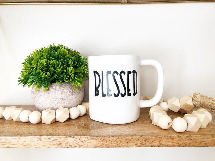 Ceramic Mug - BLESSED